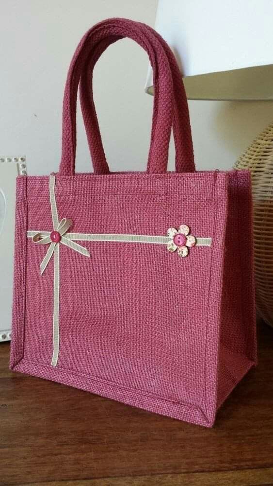 Designer Jute Tote